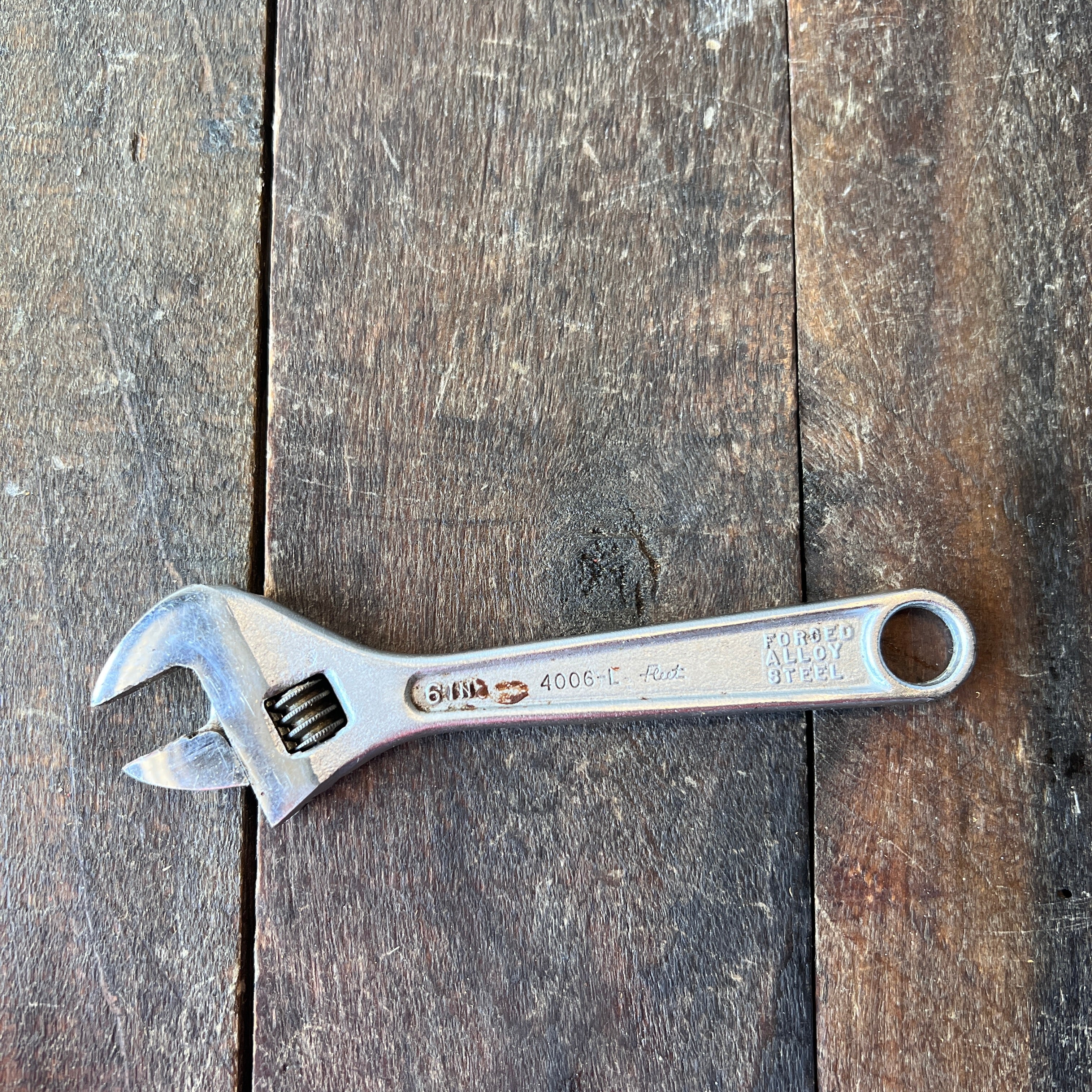 SK Hand Tool SK Hand Tool 4006-L 6 Inch Adjustable Wrench - Made in USA Gear Up