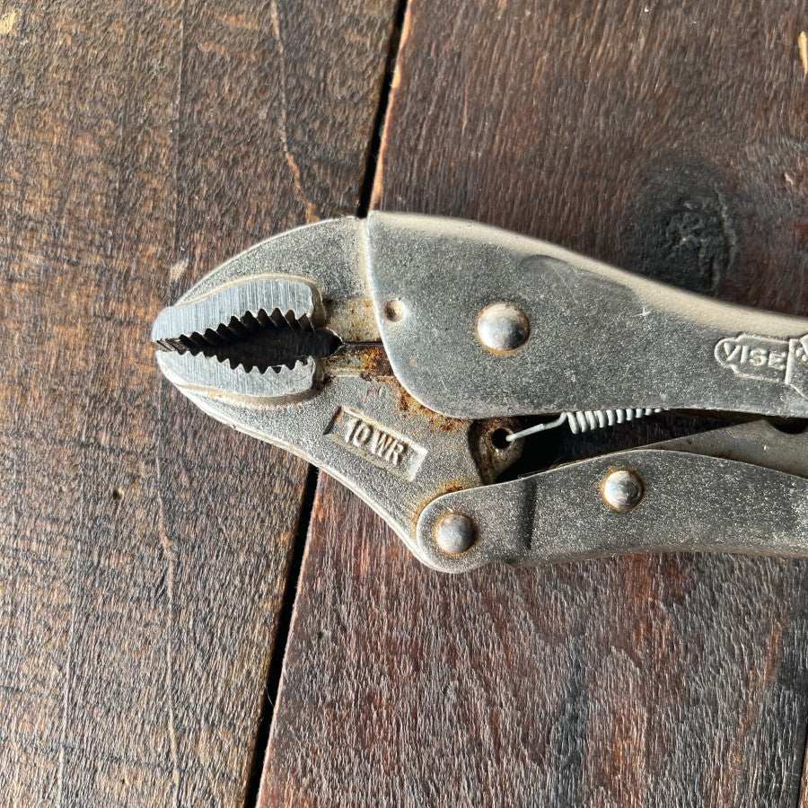 Vise-Grip 10WR 10 Inch Curved Jaw Locking Pliers (USA)
