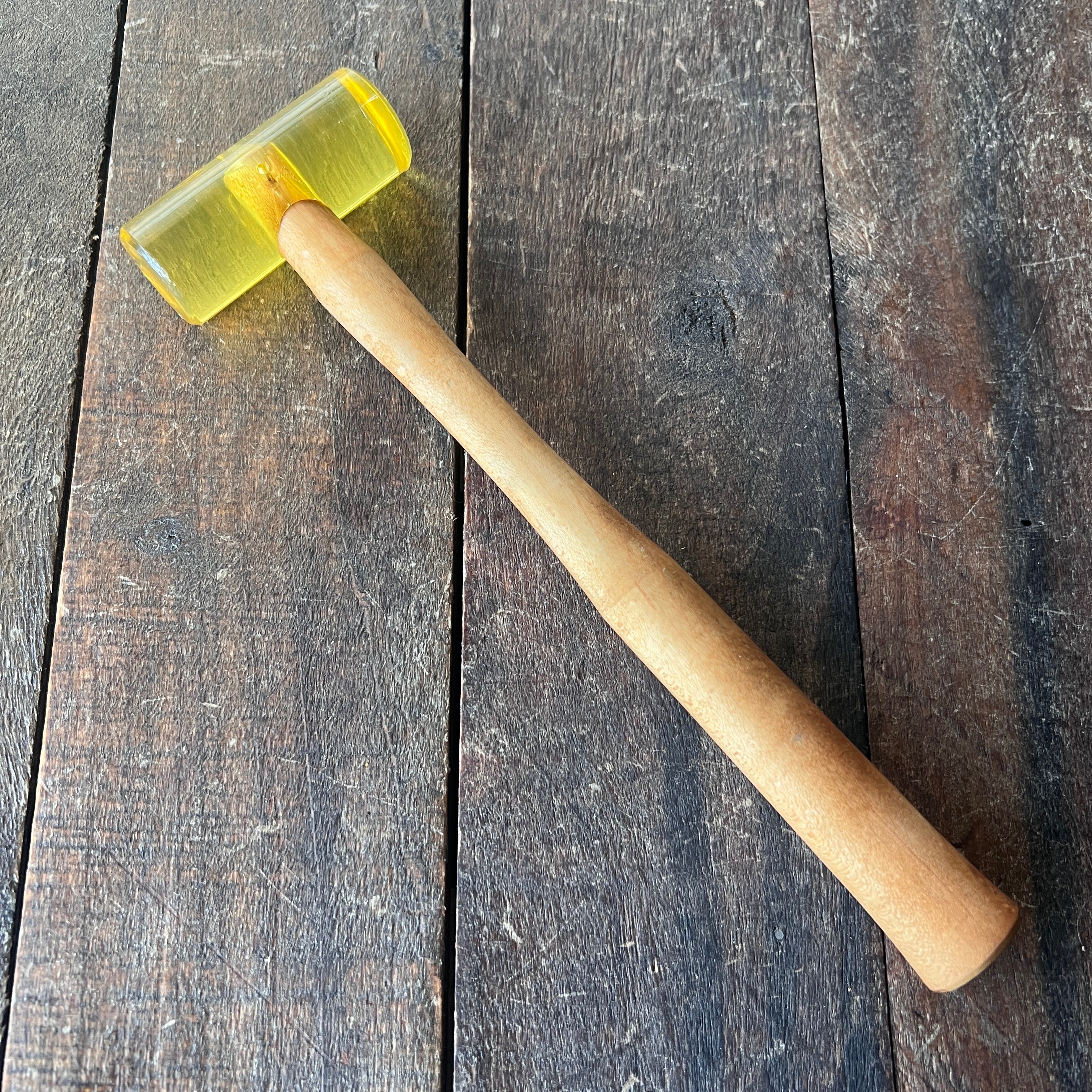 Unknown Master Mechanic Soft-Face Mallet with Wood Handle Gear Up