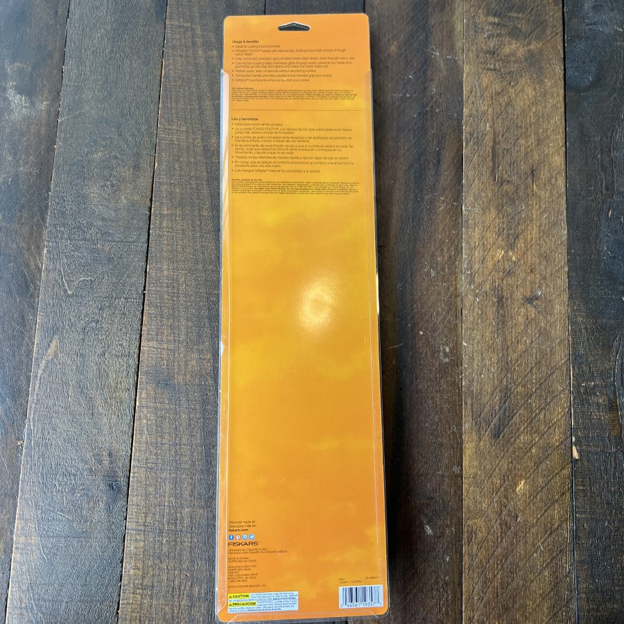 Fiskars 13 Inch Power Tooth Pull Saw Hand Tool