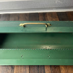 Other PARK Vintage Metal Toolbox Model 802 Green Gear Up