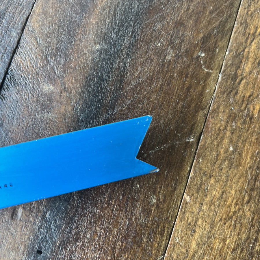 Rockler Rockler Blue V-Notch Push Stick Woodworking Safety Tool Gear Up