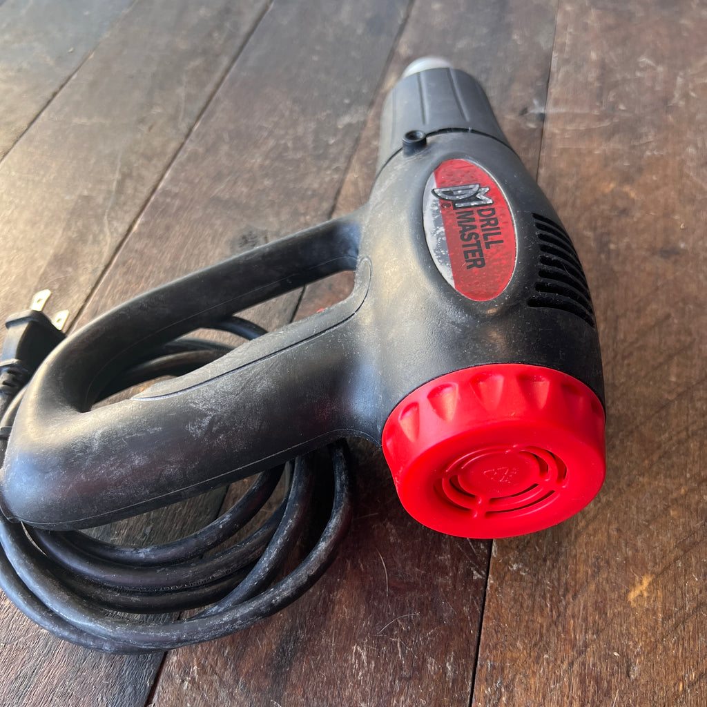 Drill Master 1500W Dual Temperature Heat Gun Gear Up