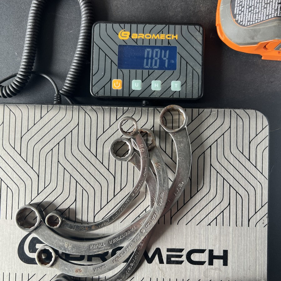Matco Matco Tools 4 Piece Metric Half Moon Wrench Set WHM1018 (USA) Gear Up