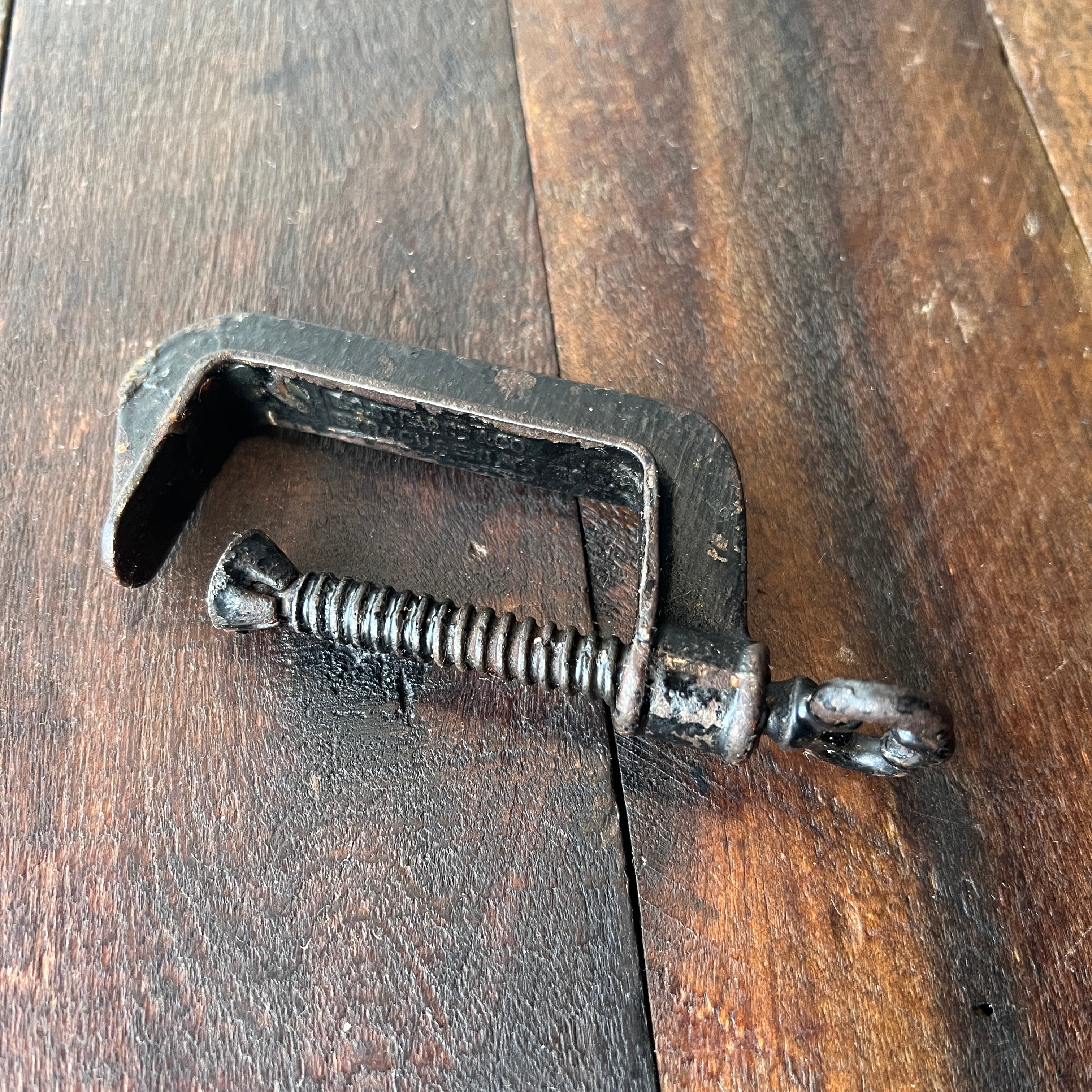 Unknown Vintage C Clamp Workholding Tool Gear Up