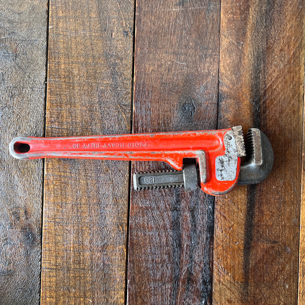 Proto Proto 812 HD 12-Inch Heavy Duty Pipe Wrench (USA) Gear Up