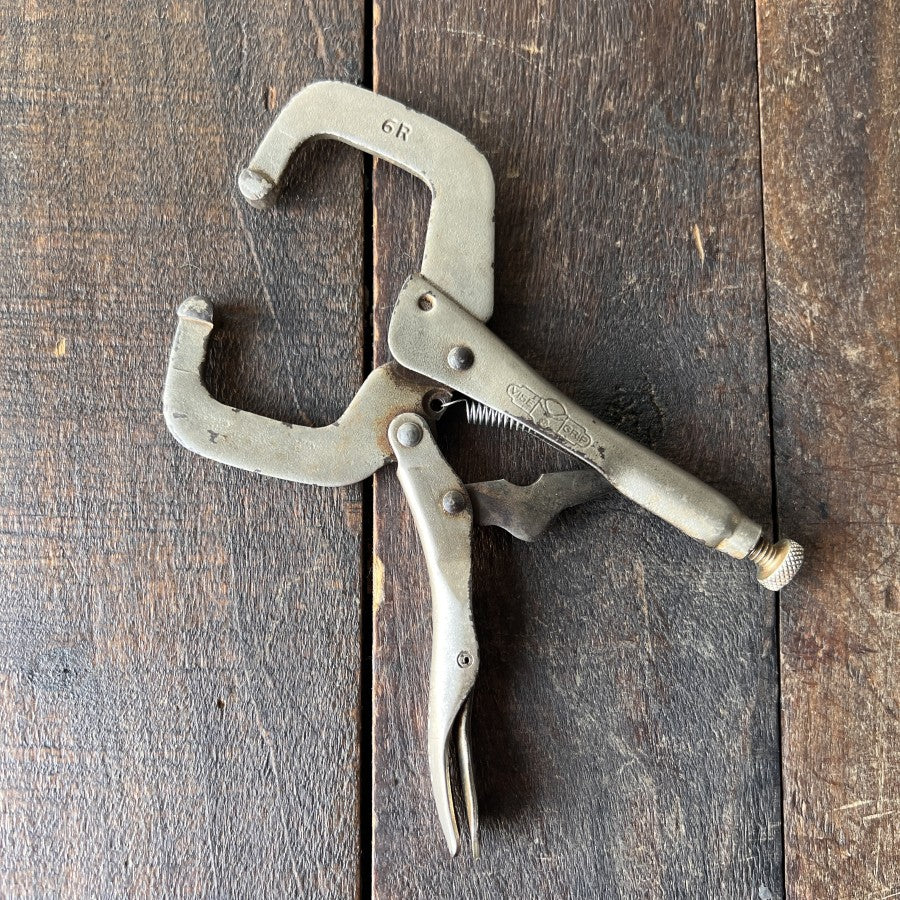 Irwin Vise Grip Irwin Vise-Grip 6R 6 Inch Locking C-Clamp Pliers Gear Up