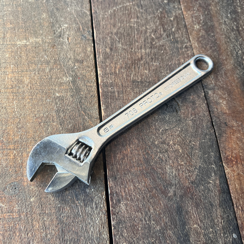 Proto Proto 708 8-Inch Adjustable Wrench (USA) Gear Up