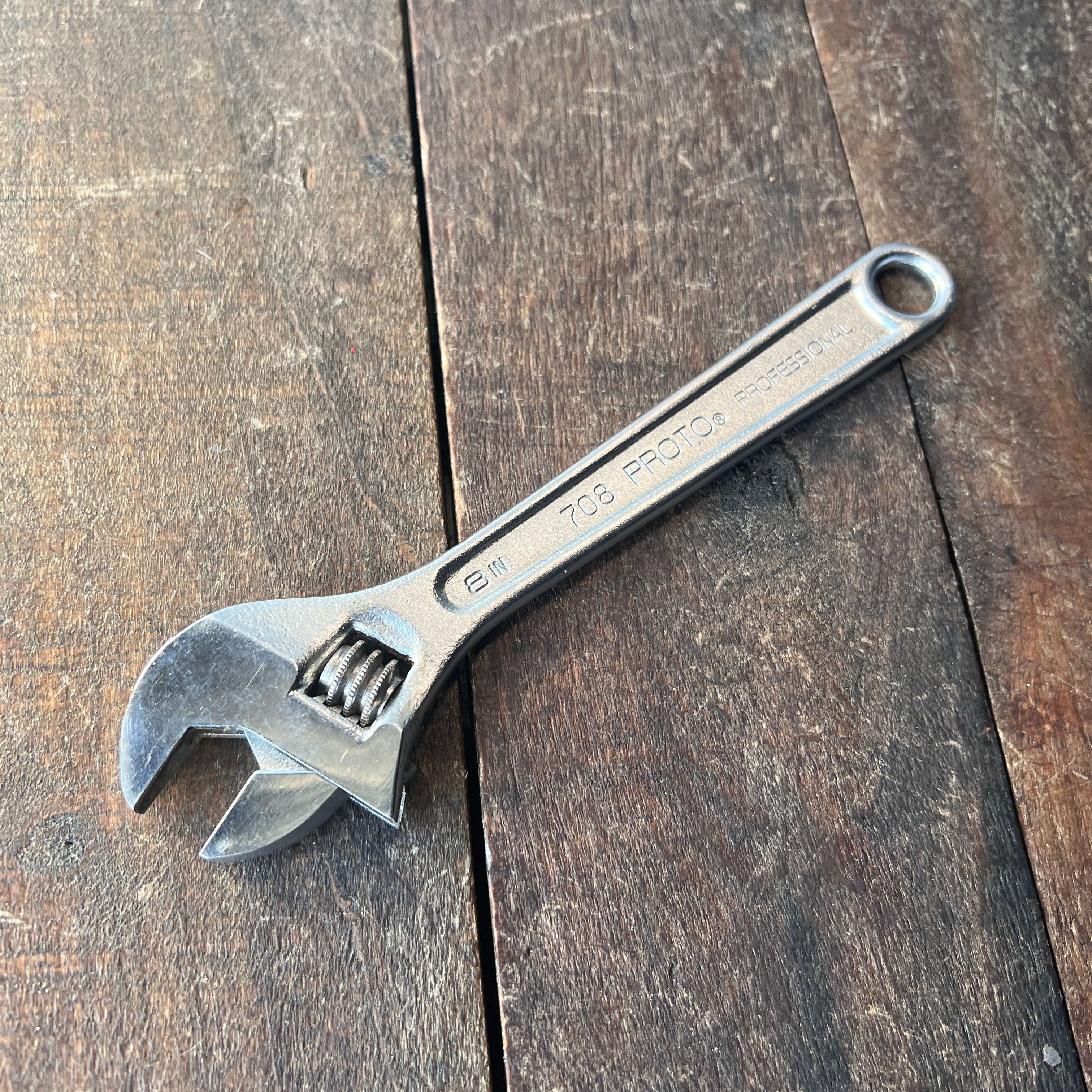 Proto Proto 708 8-Inch Adjustable Wrench (USA) Gear Up