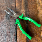 Unknown BAR Bent Tip Needle Nose Pliers with Grip Handles Vintage Gear Up