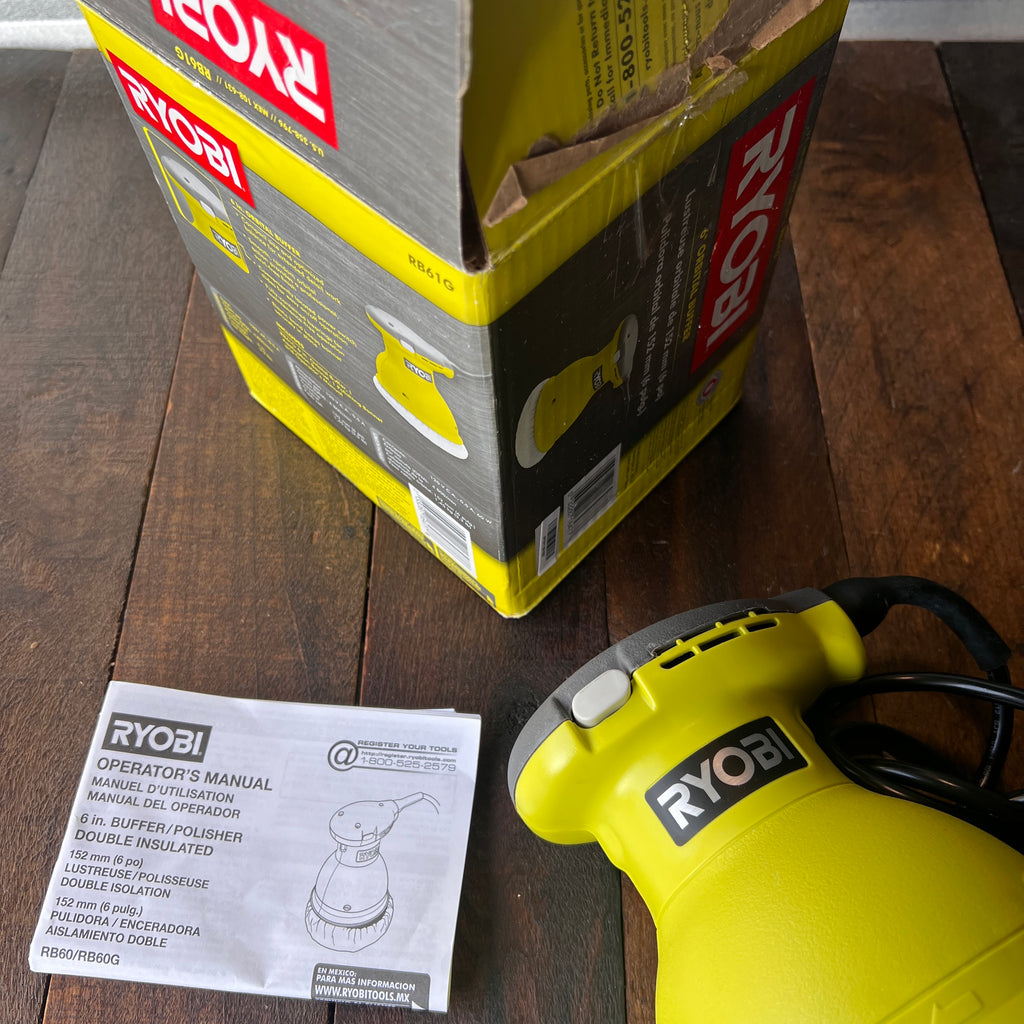 Ryobi Ryobi 6 Inch Orbital Buffer Polisher RB60G Gear Up
