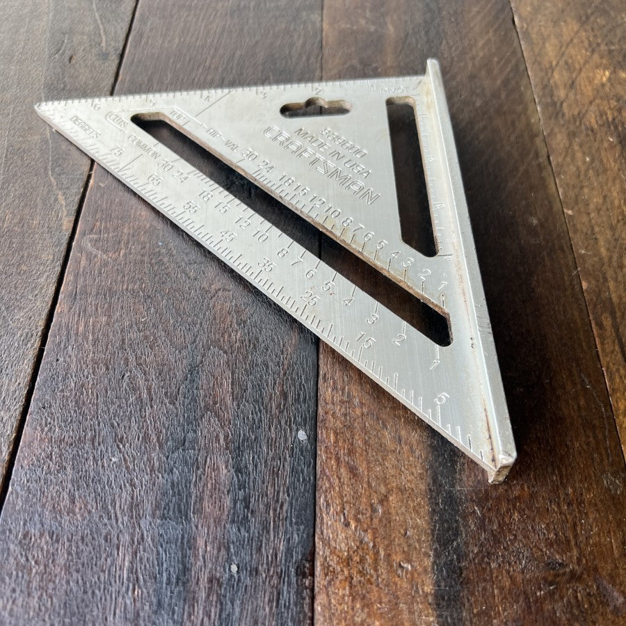 Craftsman Craftsman 7 Inch Speed Square (USA) Gear Up