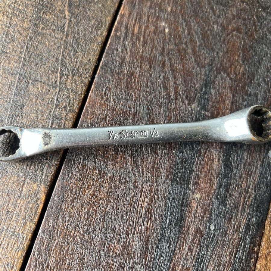 Snap-on Snap-on XS1416 7/16 Inch 1/2 Inch 12 Point Box End Wrench (USA) Gear Up
