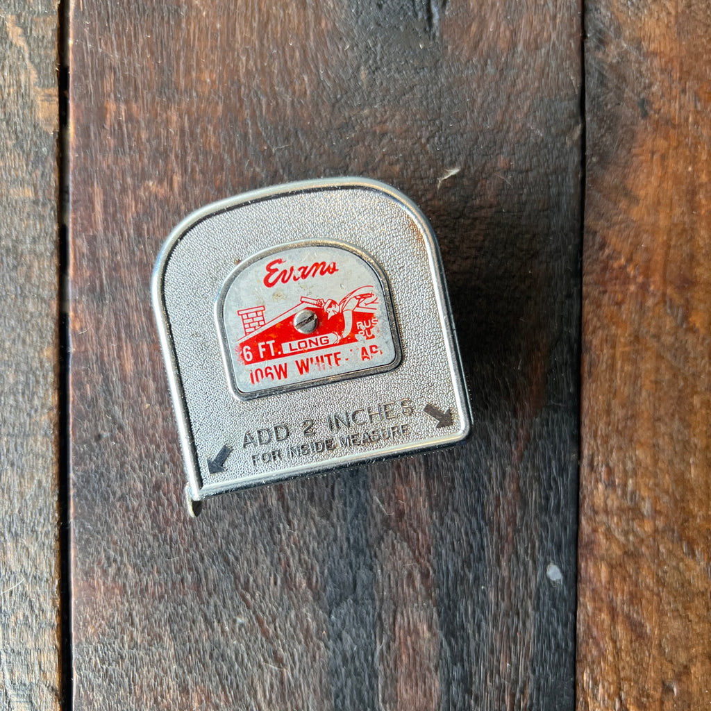 Evans Evans Vintage 6 Foot Tape Measure (USA) Gear Up