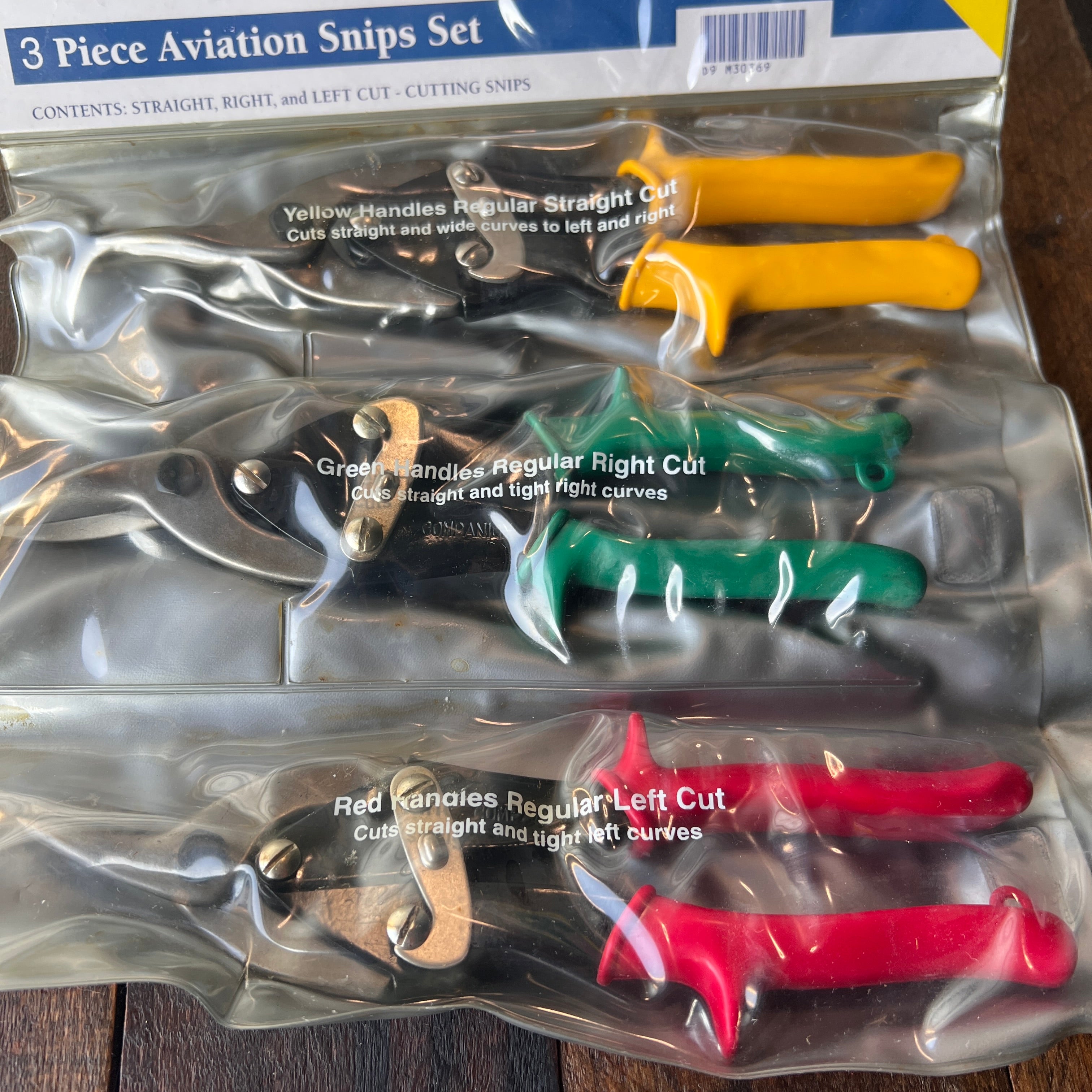 Companion Companion 3 Piece Aviation Snips Set 930369 New Gear Up