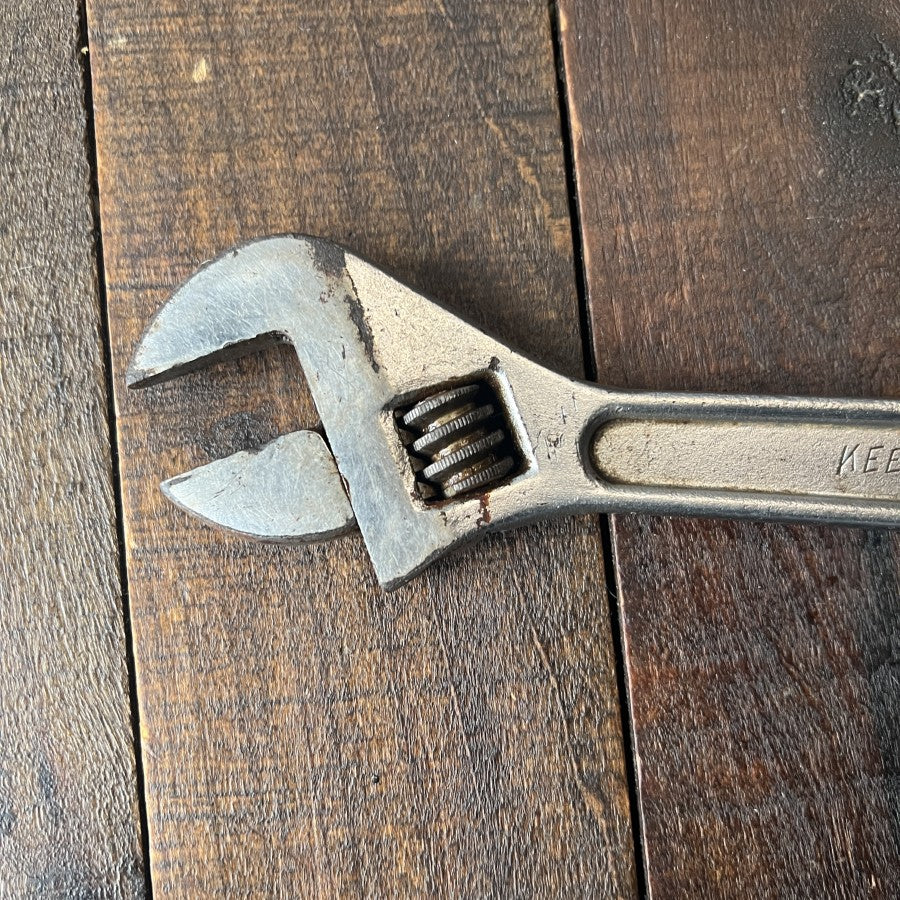 Rare Vintage Keen Kutter K-12 Adjustable Wrench 12 Inch (USA)