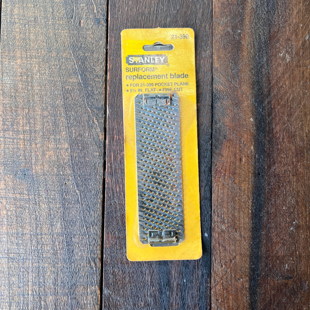 Stanley Stanley Surform Replacement Blade 5 1/2 Inch Flat Fine Cut 21-398 (New) Gear Up