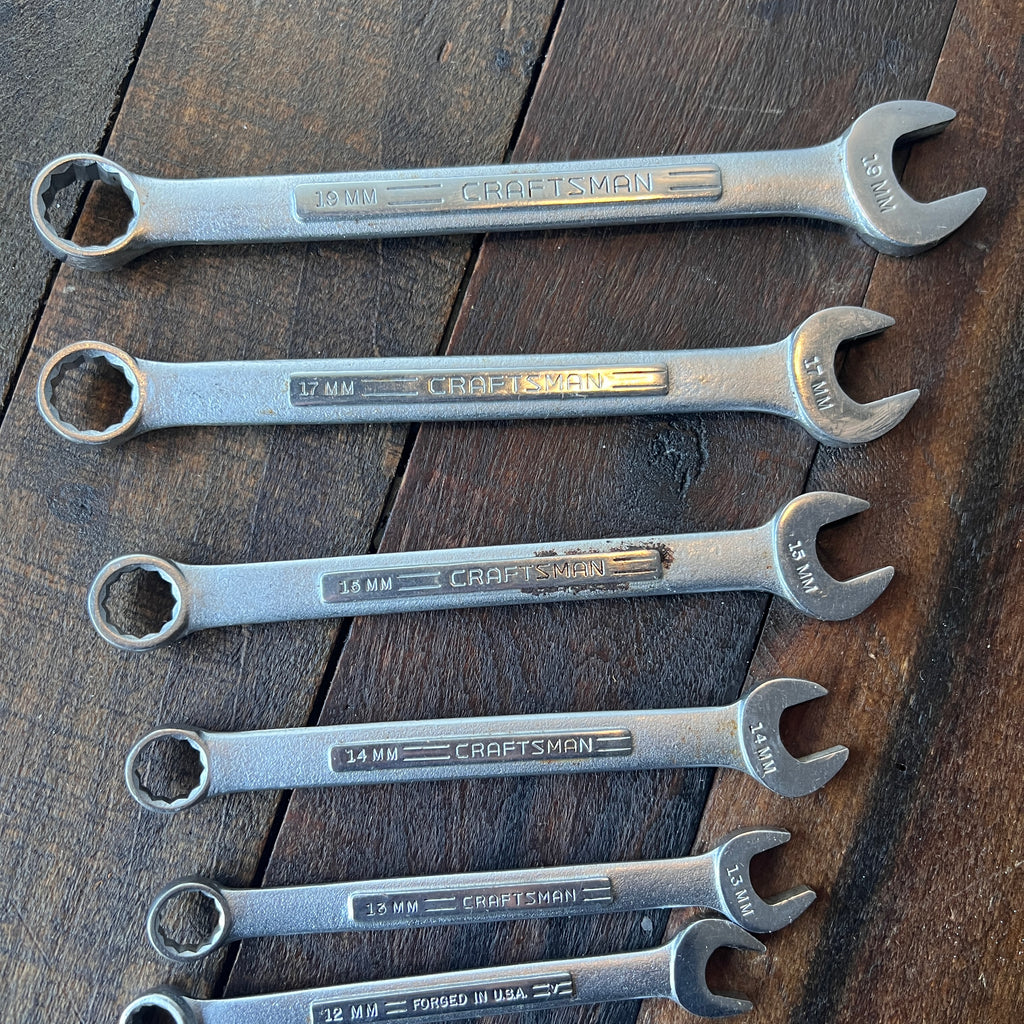 Craftsman Craftsman 9 4291 10-Pc Metric Combination Wrench Set (USA) Gear Up