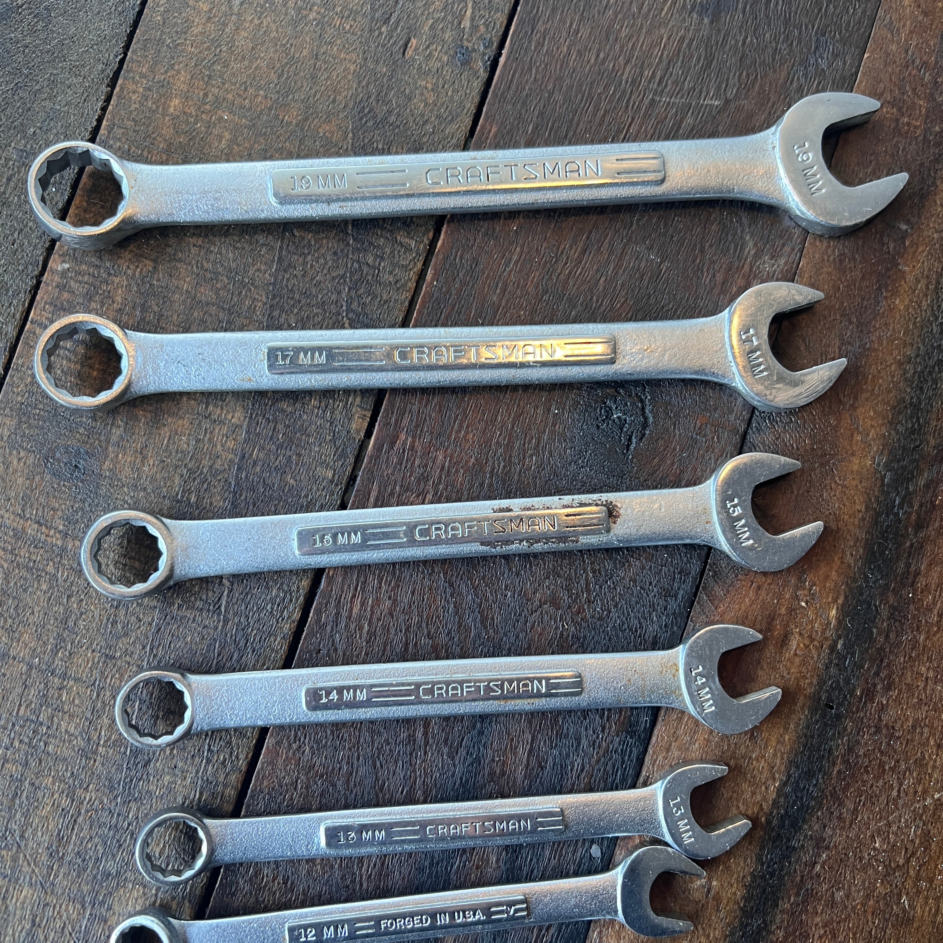 Craftsman Craftsman 9 4291 10-Pc Metric Combination Wrench Set (USA) Gear Up