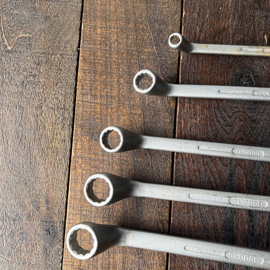 Gedore Gedore No 2 Offset Double Box End 5 Pc. Wrench Set 8-22mm (Germany) Gear Up