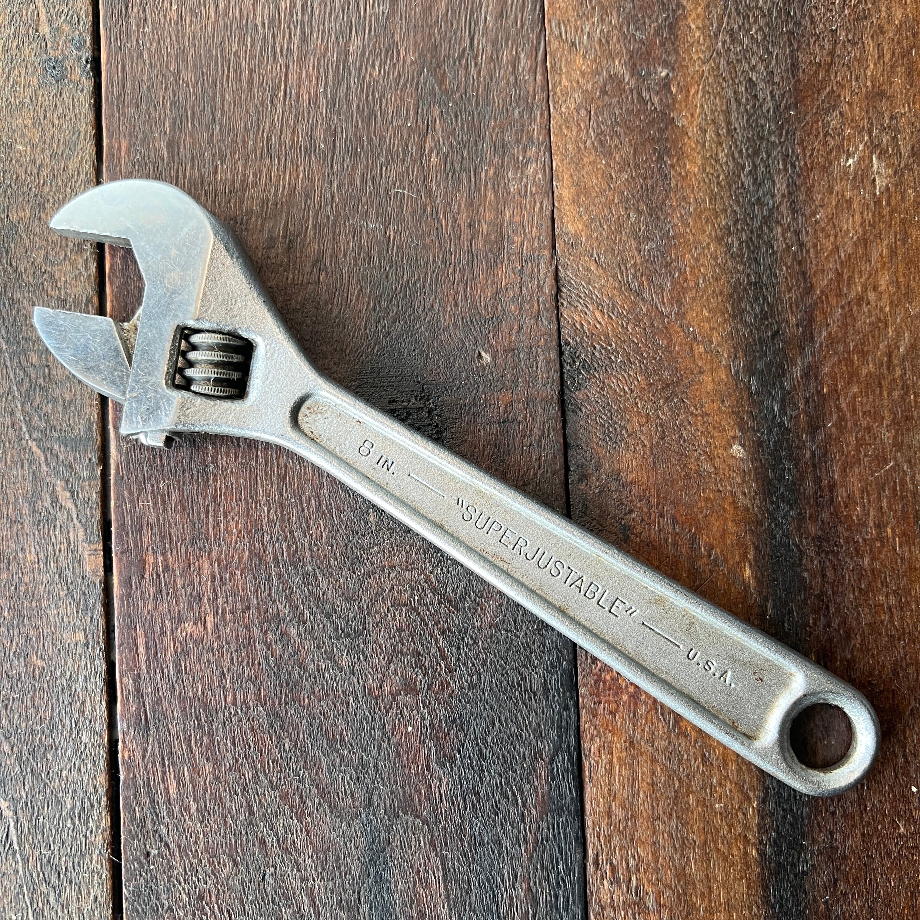 J.H. Williams Co J.H. Williams Co 8 Inch Adjustable Wrench (USA) Gear Up