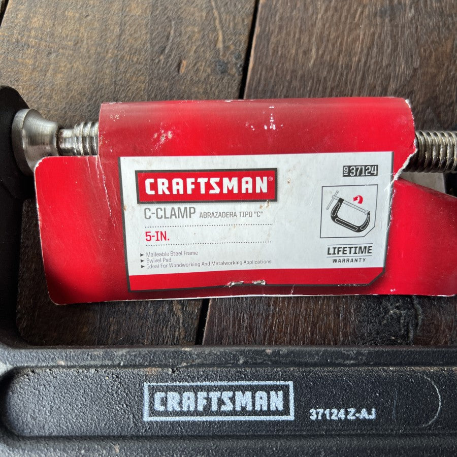 Craftsman Craftsman 5 Inch C Clamp 37124 Gear Up