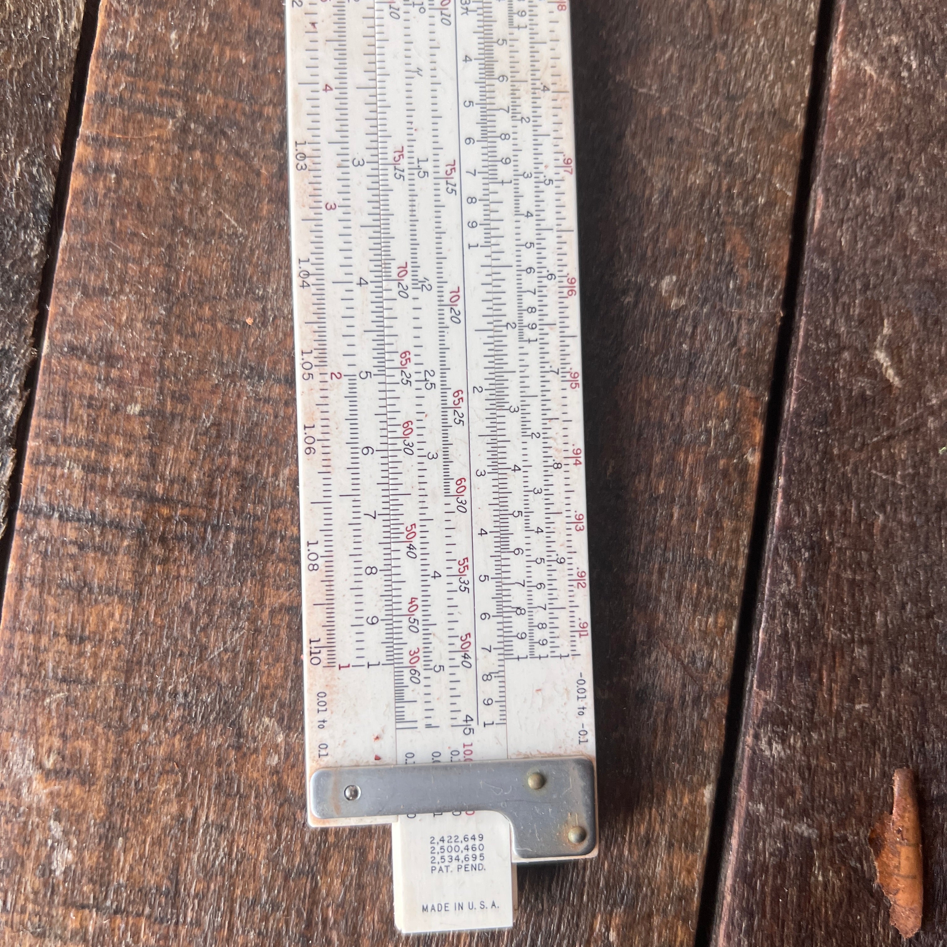 Keuffel & Esser Vintage K&E 4181-1 Log Log Duplex Decitrig Slide Rule (USA) Gear Up