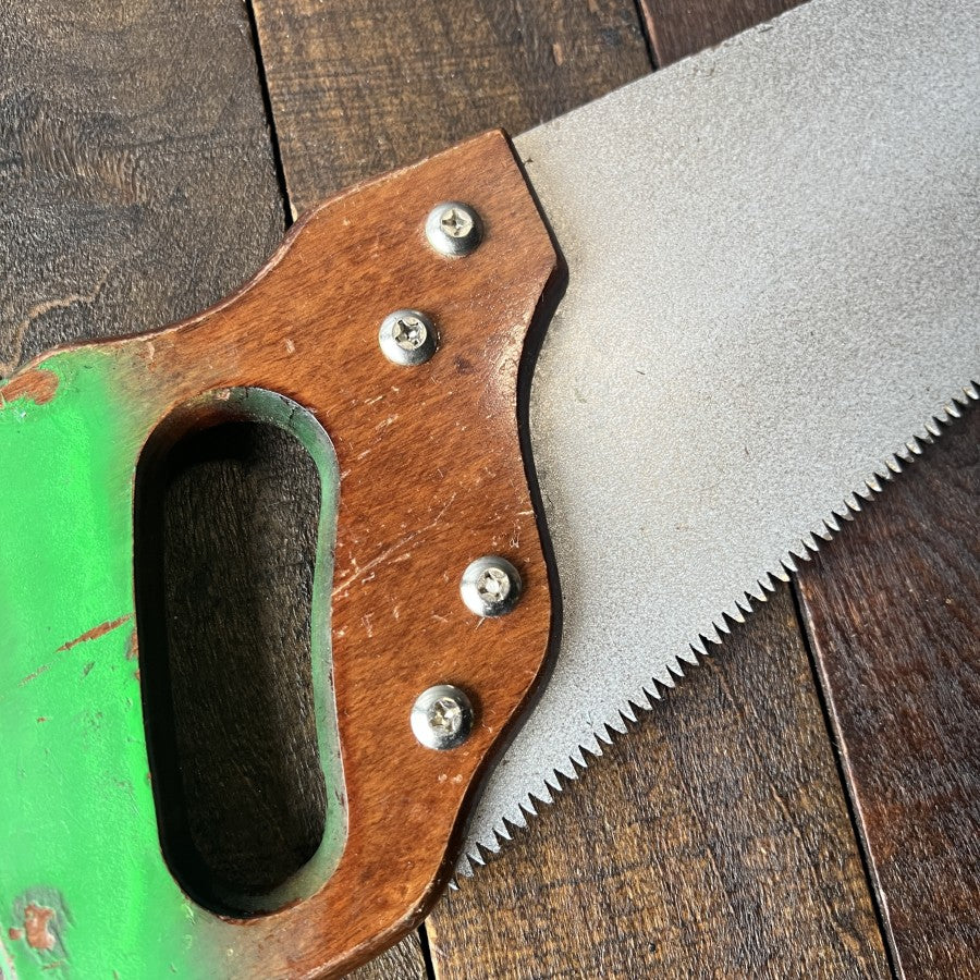Master Mechanic Wood Wolverine Fine Tooth Hand Saw