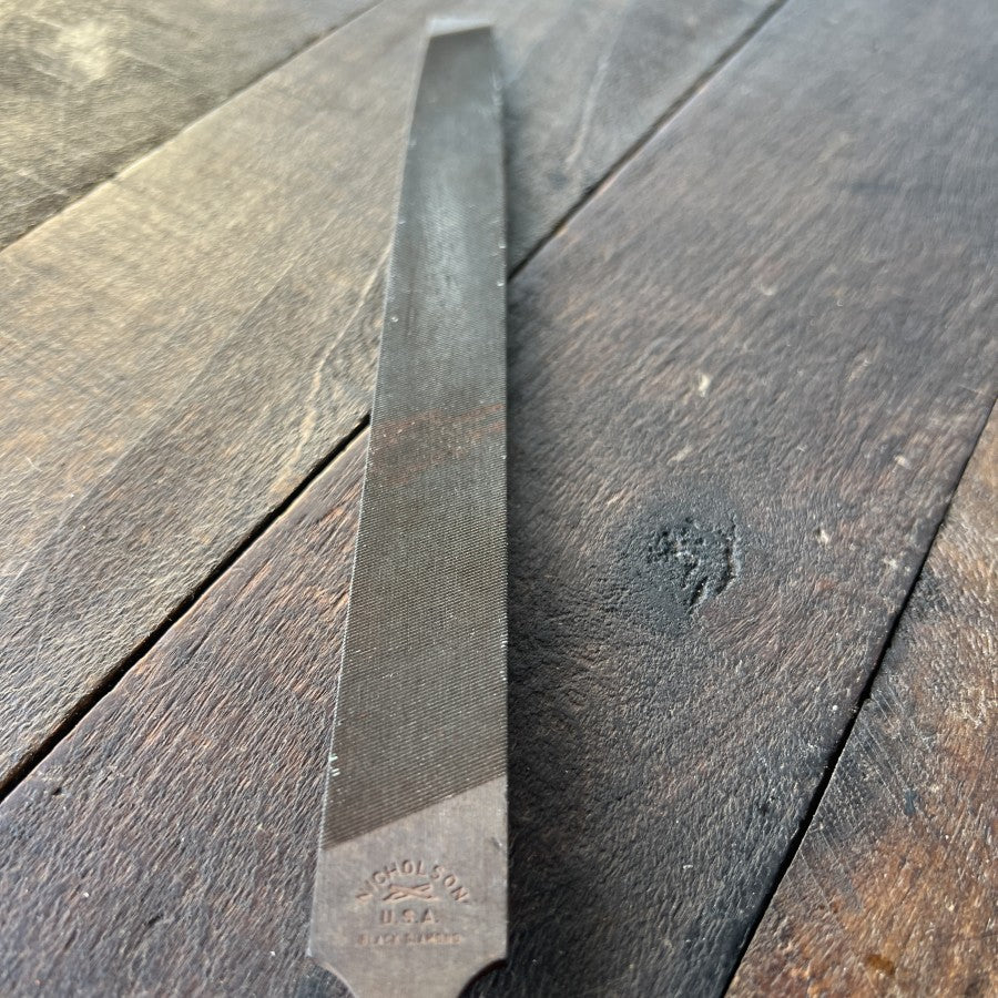 Nicholson 10 Inch Mill Bastard File Hand Tool (USA)