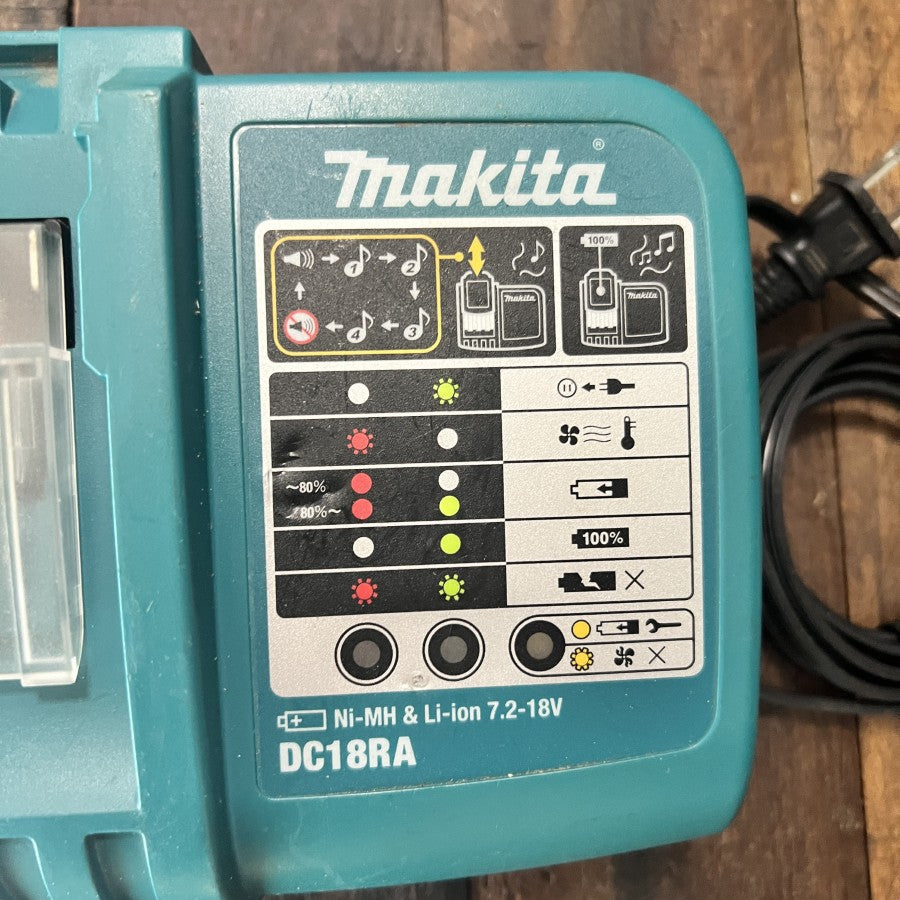 Makita DC18RA 7.2V-18V Fast Battery Charger