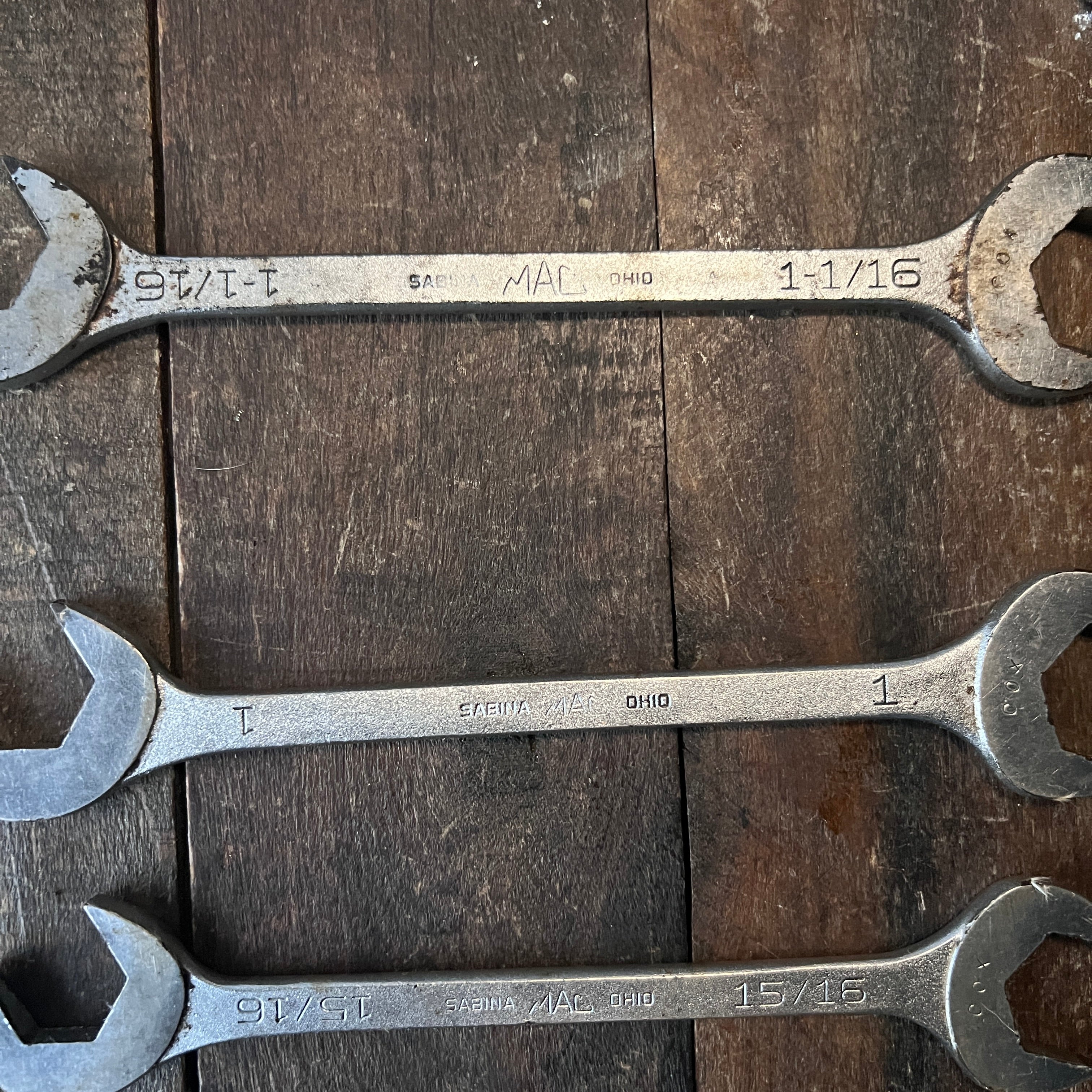 MAC Tools Vintage MAC 5-Piece Wrench Set