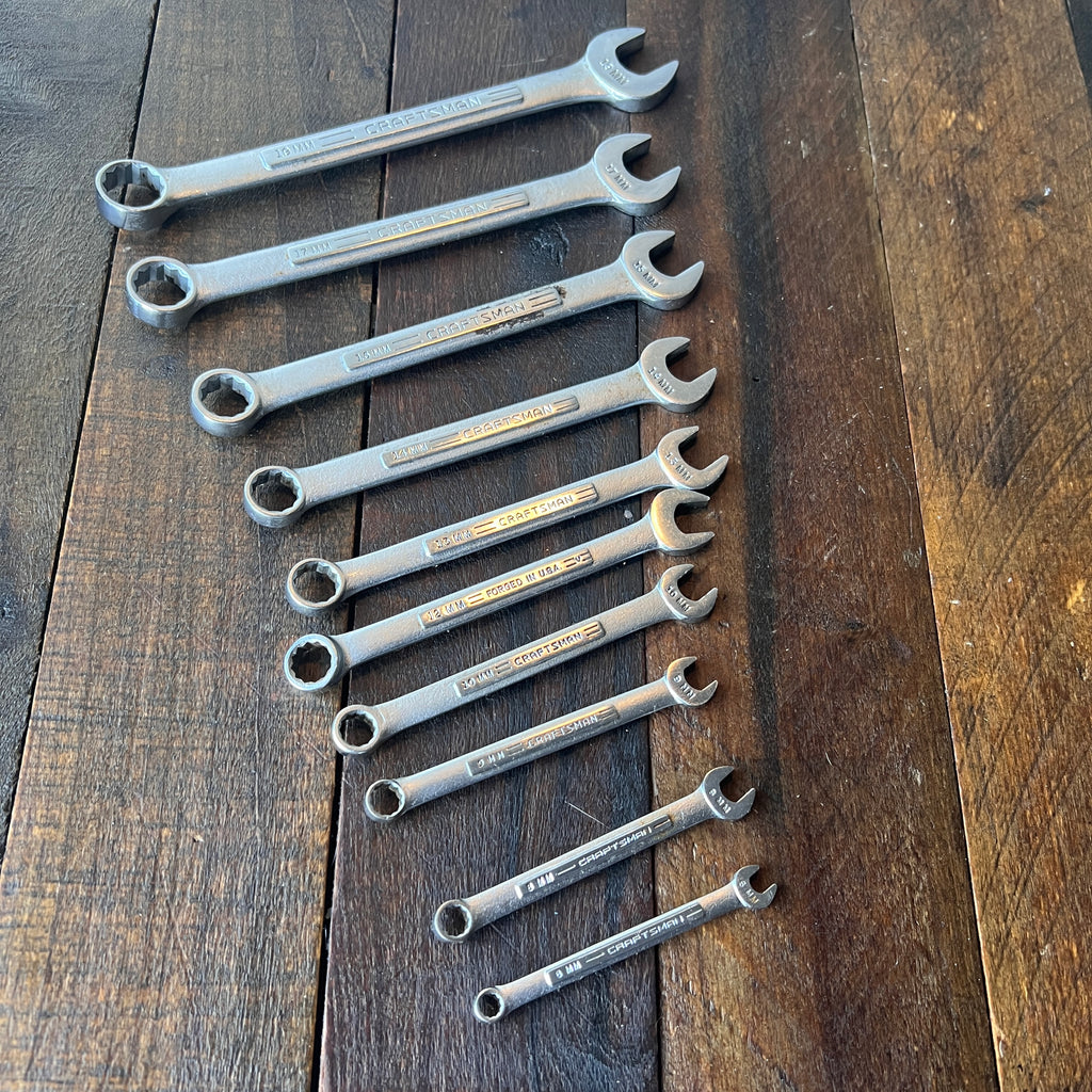 Craftsman Craftsman 9 4291 10-Pc Metric Combination Wrench Set (USA) Gear Up