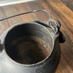 Other G.F. Filley Antique Cast Iron Tea Kettle with Swivel Lid Gear Up