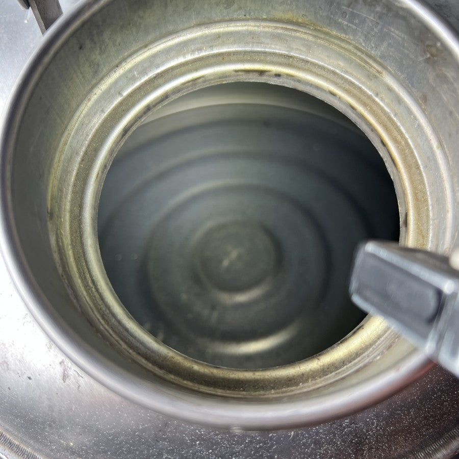 Other Eagle 1323 2.5 Gallon Metal Disposal Safety Can, Flame Arrester, Stainless Steel Gear Up