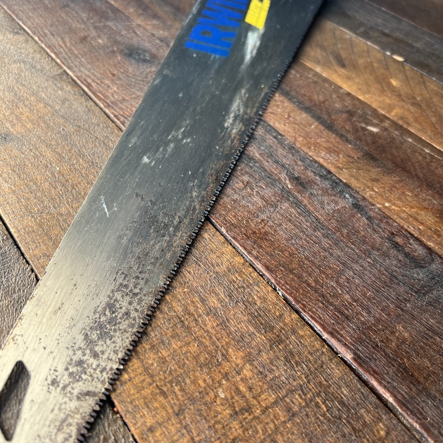 IRWIN Marathon 24 Inch Fine Cut Carpenter Hand Saw