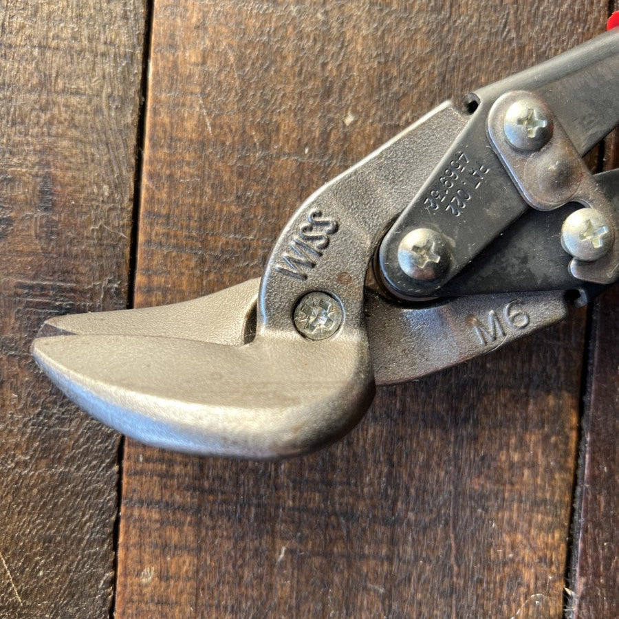 Wiss Wiss M6 Left Cut Metal Snips Red Handle Gear Up