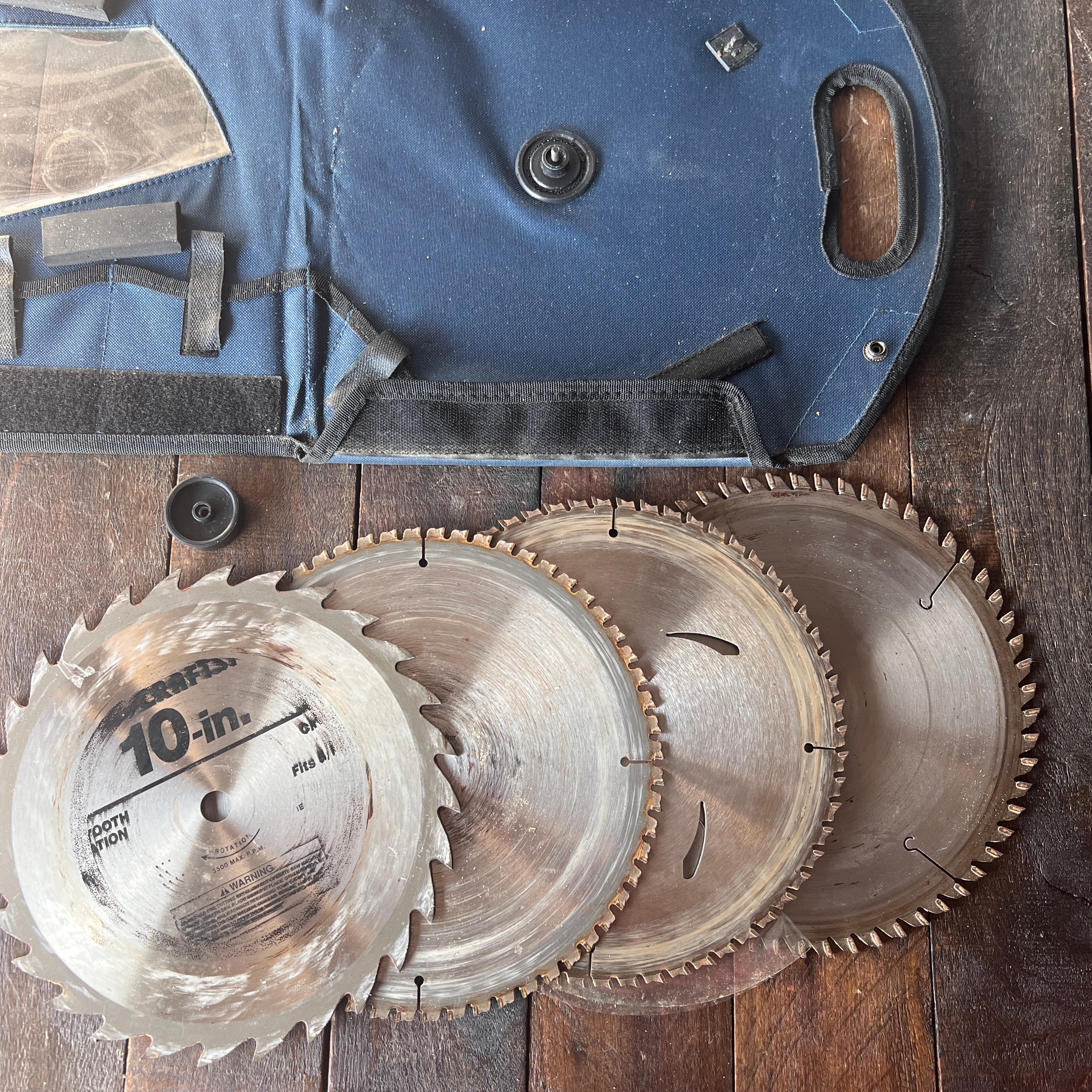 Bosch Bosch 10-Inch Circular Saw Blade Set (4-Piece) with Carrying Case