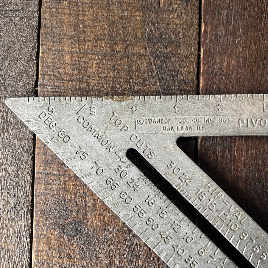 Other Swanson 7-Inch Vintage Speed Square Layout Tool (USA) Gear Up