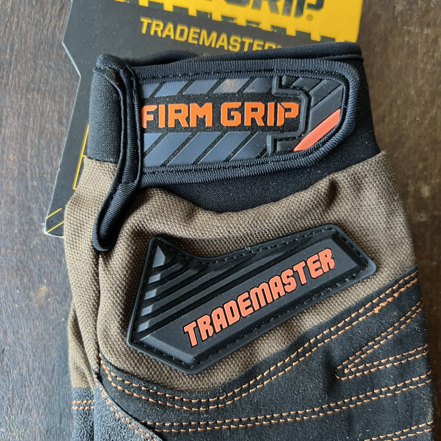 Firm Grip Trademaster Durable Canvas Work Gloves Large