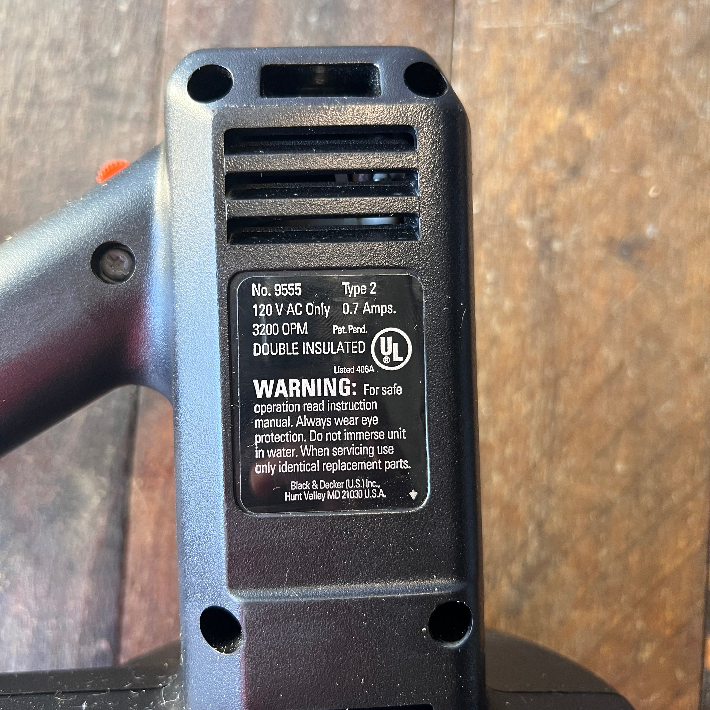 Black & Decker Black & Decker 9555 6-Inch Handy Buffer Polisher Gear Up