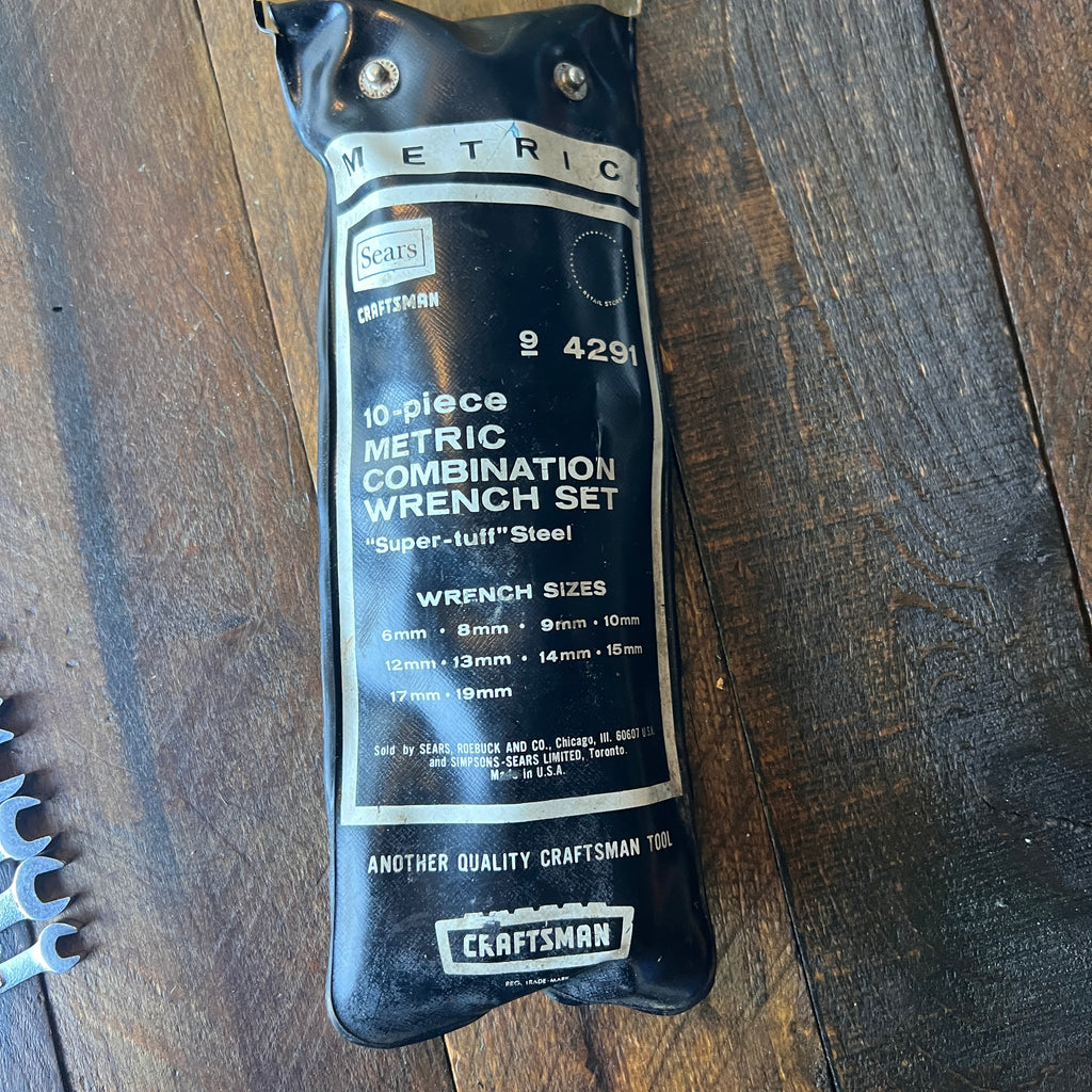 Craftsman Craftsman 9 4291 10-Pc Metric Combination Wrench Set (USA) Gear Up