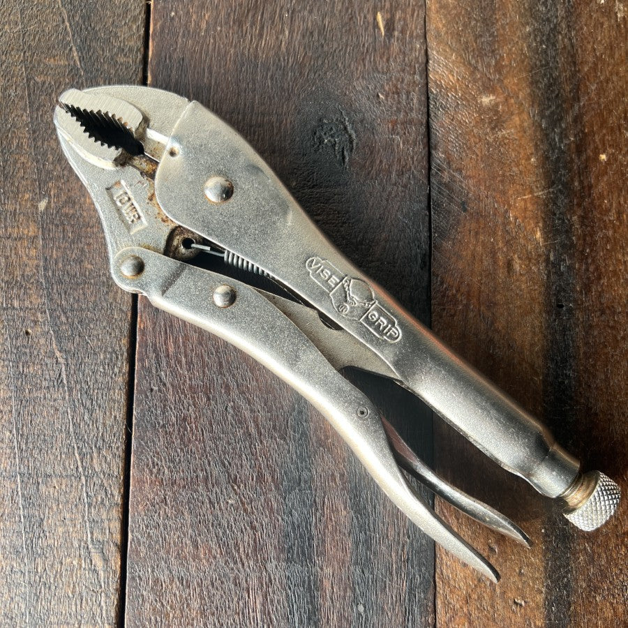 Vise-Grip 10WR 10 Inch Curved Jaw Locking Pliers (USA)