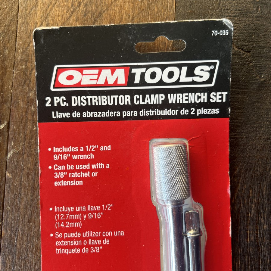 OEM TOOLS OEM Tools 70-035 2 Piece Distributor Clamp Wrench Set Gear Up