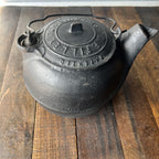 Other GF Filley Size 8 Gate Marked Flat Bottom Cast Iron Kettle Gear Up