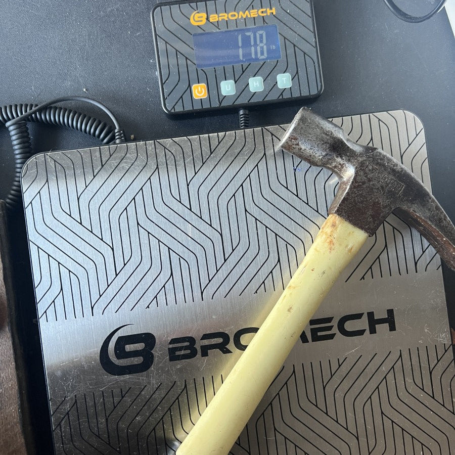 Vaughan 28 Ounce Fiberglass Handle Claw Hammer (USA)