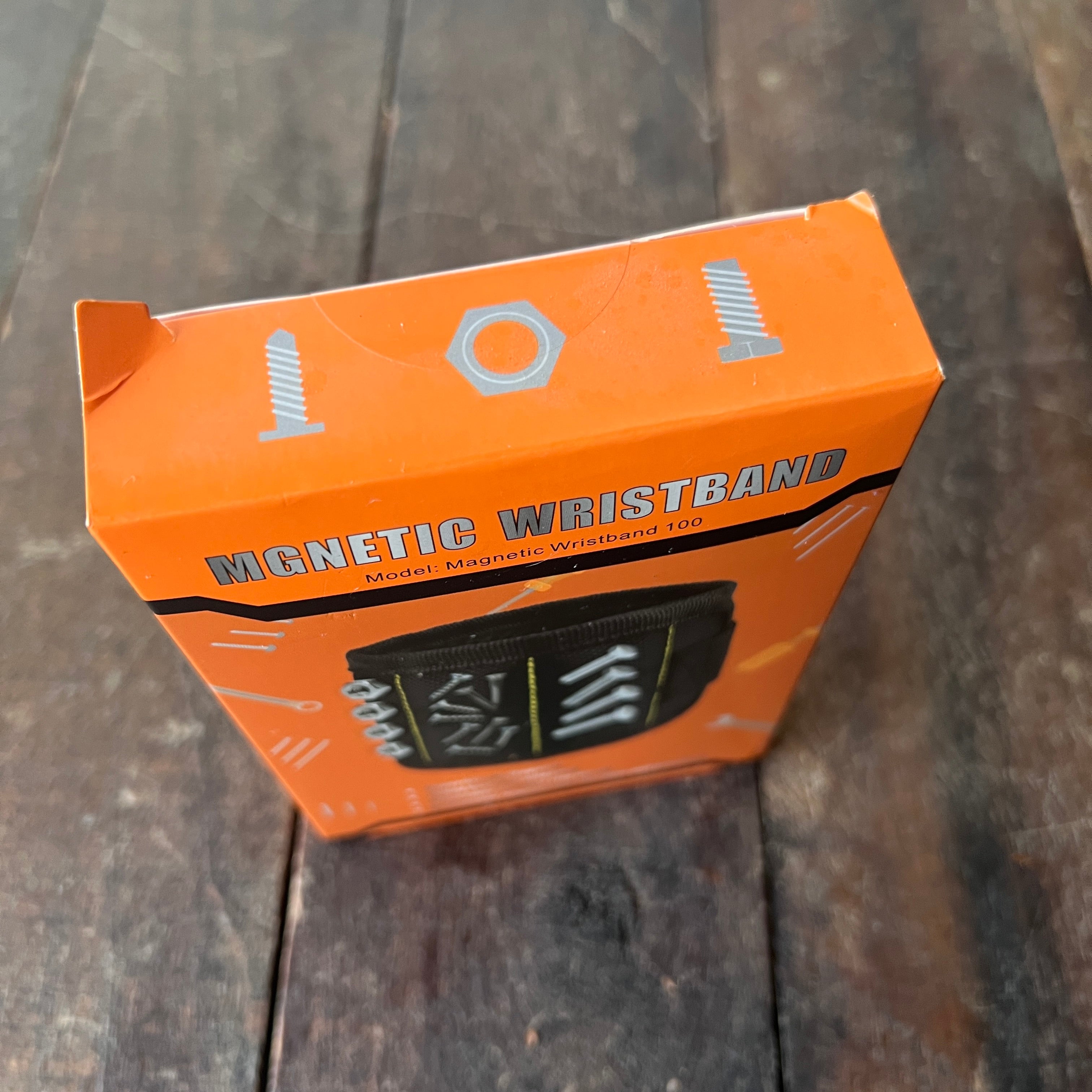 Unknown Magnetic Wristband for Holding Screws and Fasteners Gear Up