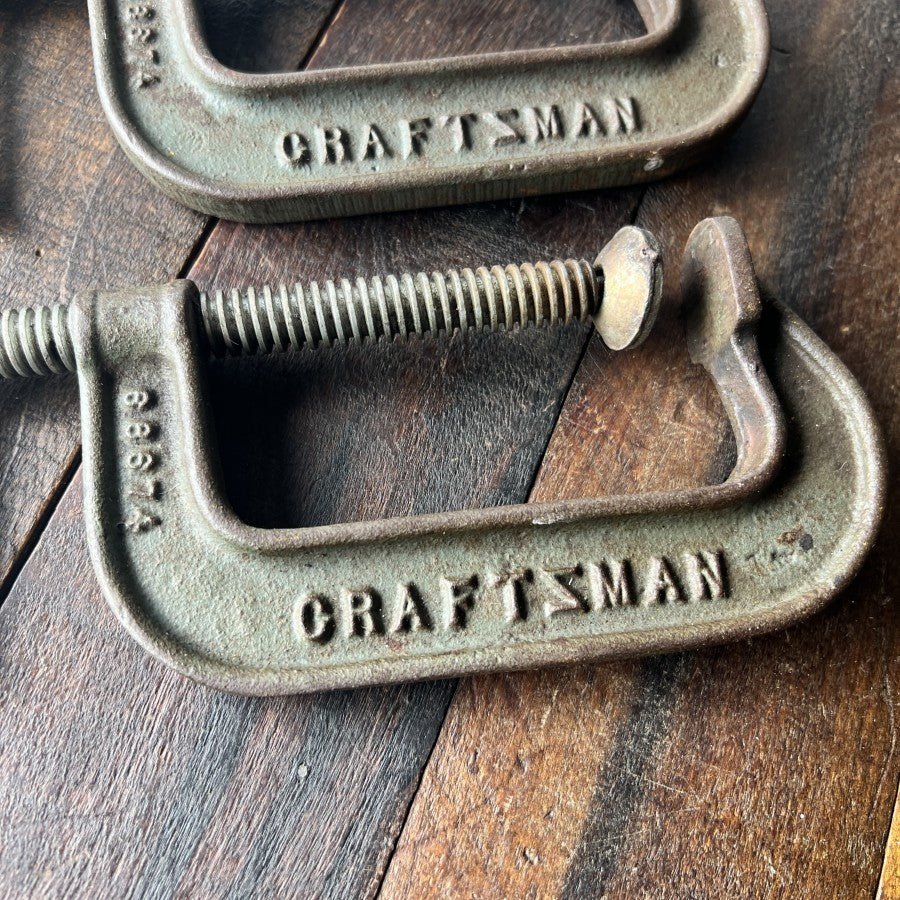Craftsman Craftsman 66674 4 Inch Malleable C-Clamp Pair (USA) Gear Up