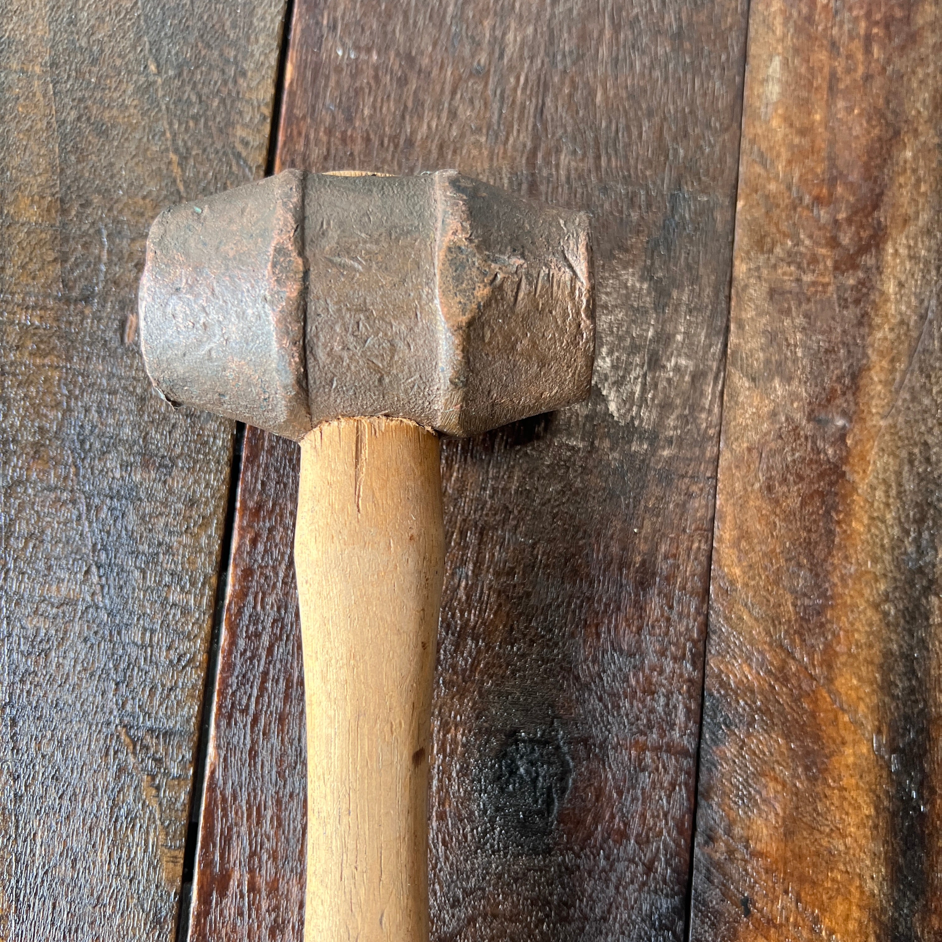 Unknown Unknown 2.14 lb. Brass Mallet Non-Marring Hammer Gear Up