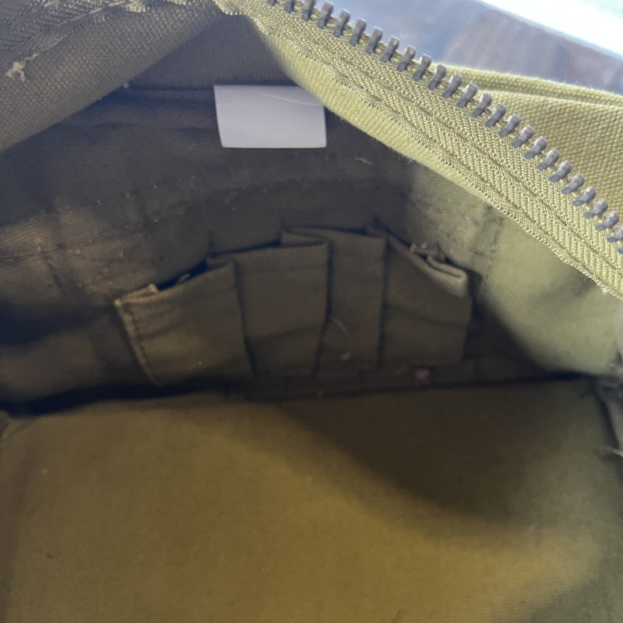 Olive Green Canvas Tool Bag Organizer Carryall