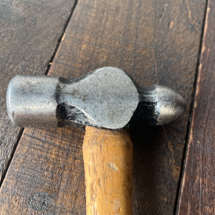 Great Neck Ball Peen Hammer with Hickory Handle 1.25lb